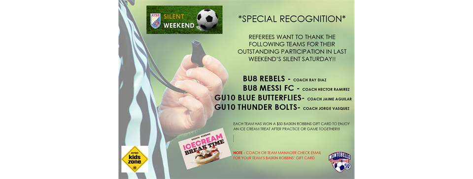Silent Weekend Recognition